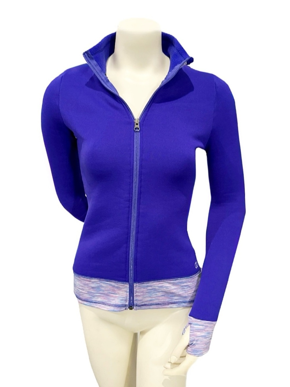 Mondor 4486 Polartec Figure Skating Jacket Purple Thumbholes Small